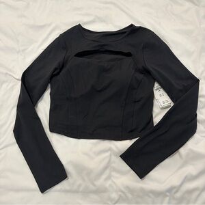 Gilly Hicks Women's Black Crop-top L